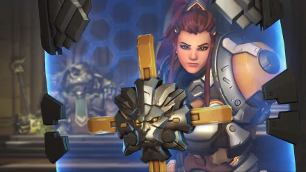 Brigitte (Overwatch) video game Overwatch HD Desktop Wallpaper | Background Image
