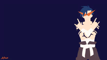 Kamina (Tengen Toppa Gurren Lagann) Anime Tengen Toppa Gurren Lagann HD Desktop Wallpaper | Background Image
