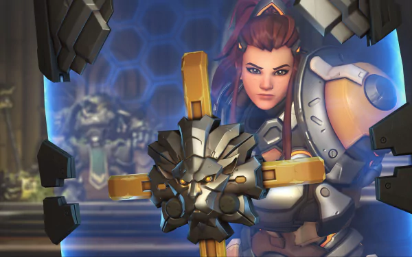 Brigitte (Overwatch) video game Overwatch HD Desktop Wallpaper | Background Image