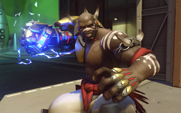 Doomfist (Overwatch) video game Overwatch HD Desktop Wallpaper | Background Image