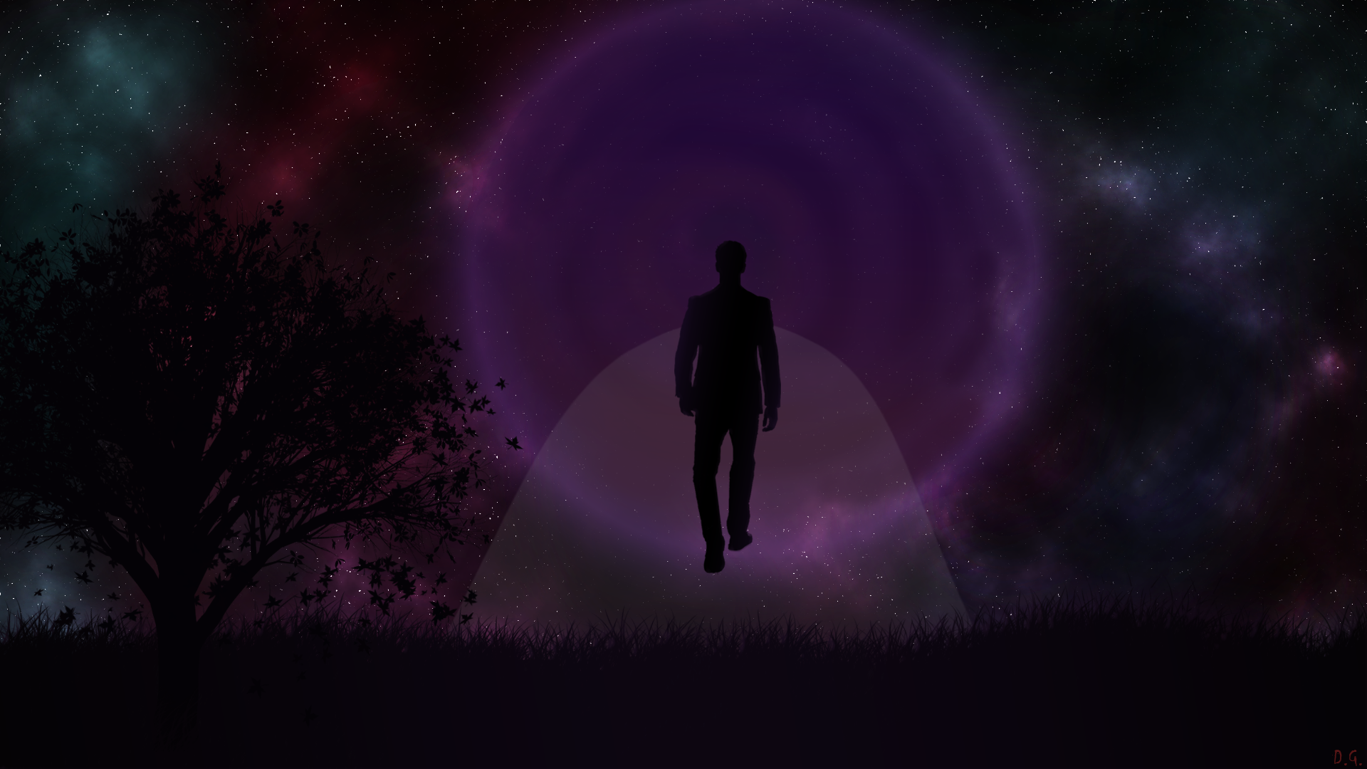 Space Bridge by Blastix23 | 1920x1080 | Wallpaper Abyss