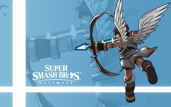 Video Game Super Smash Bros. Ultimate Super Smash Bros. Pit Angel Wings HD Wallpaper | Background Image