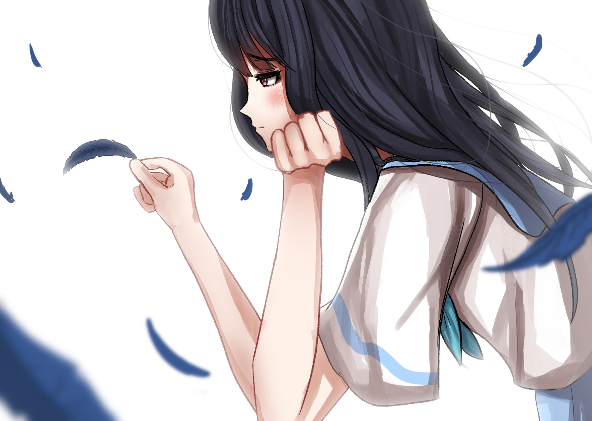 Anime Liz and the Blue Bird HD Wallpaper by Hioru