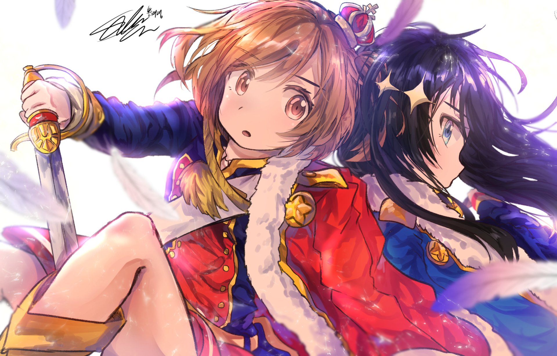Download Hikari Kagura Karen Aijo Anime Shoujo☆Kageki Revue Starlight HD Wallpaper by 뽥머랭