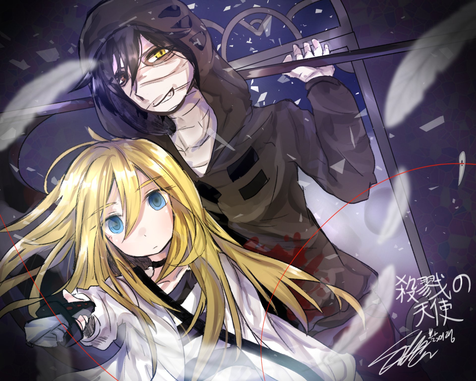 Anime Angels Of Death HD Wallpaper by 뽥머랭