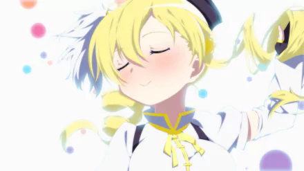 Mami Tomoe Anime Puella Magi Madoka Magica HD Desktop Wallpaper | Background Image