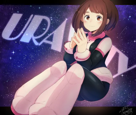 Ochaco Uraraka Anime My Hero Academia HD Desktop Wallpaper | Background Image