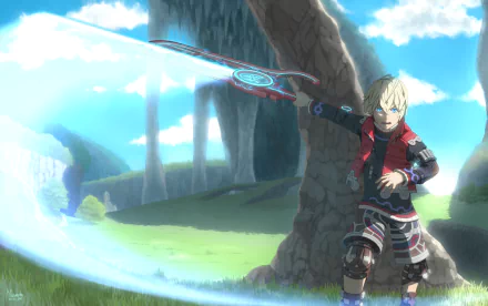 Shulk (Xenoblade) video game Xenoblade Chronicles HD Desktop Wallpaper | Background Image