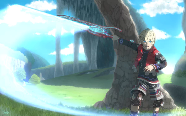 Shulk (Xenoblade) video game Xenoblade Chronicles HD Desktop Wallpaper | Background Image