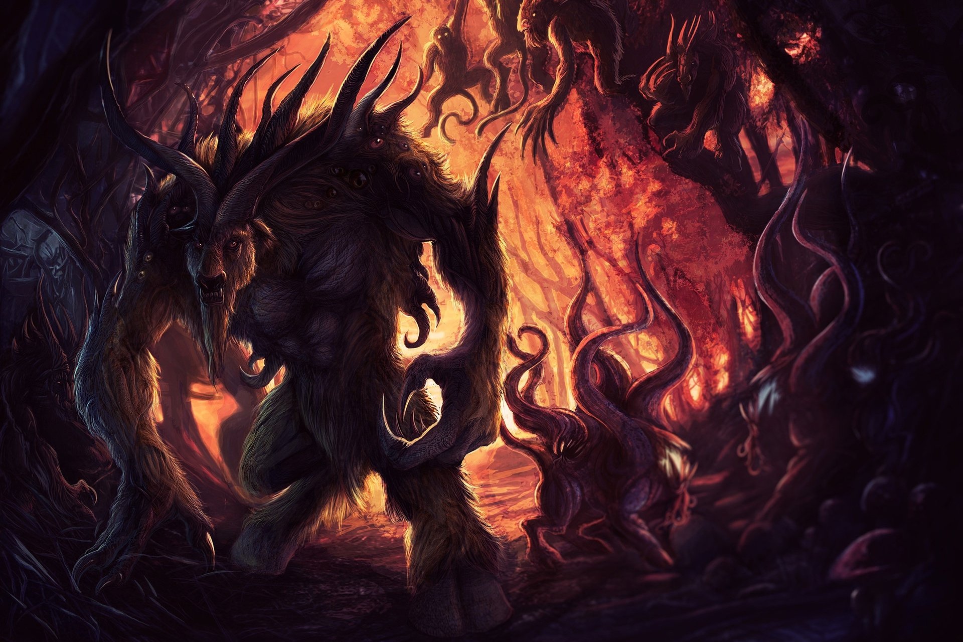 Download Dark Monster HD Wallpaper by Walter Brocca