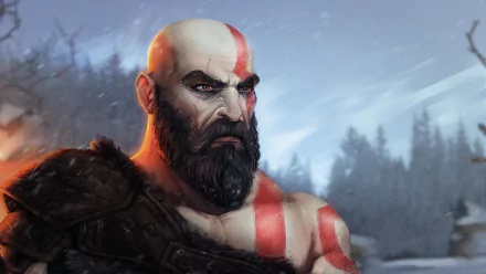 Kratos (God Of War) video game God of War (2018) HD Desktop Wallpaper | Background Image