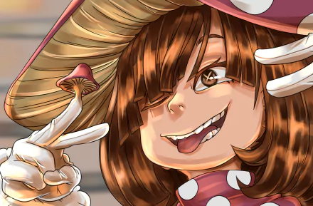 Kinoko Komori Anime My Hero Academia HD Desktop Wallpaper | Background Image