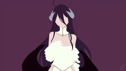 Albedo (Overlord) Anime Overlord HD Desktop Wallpaper | Background Image