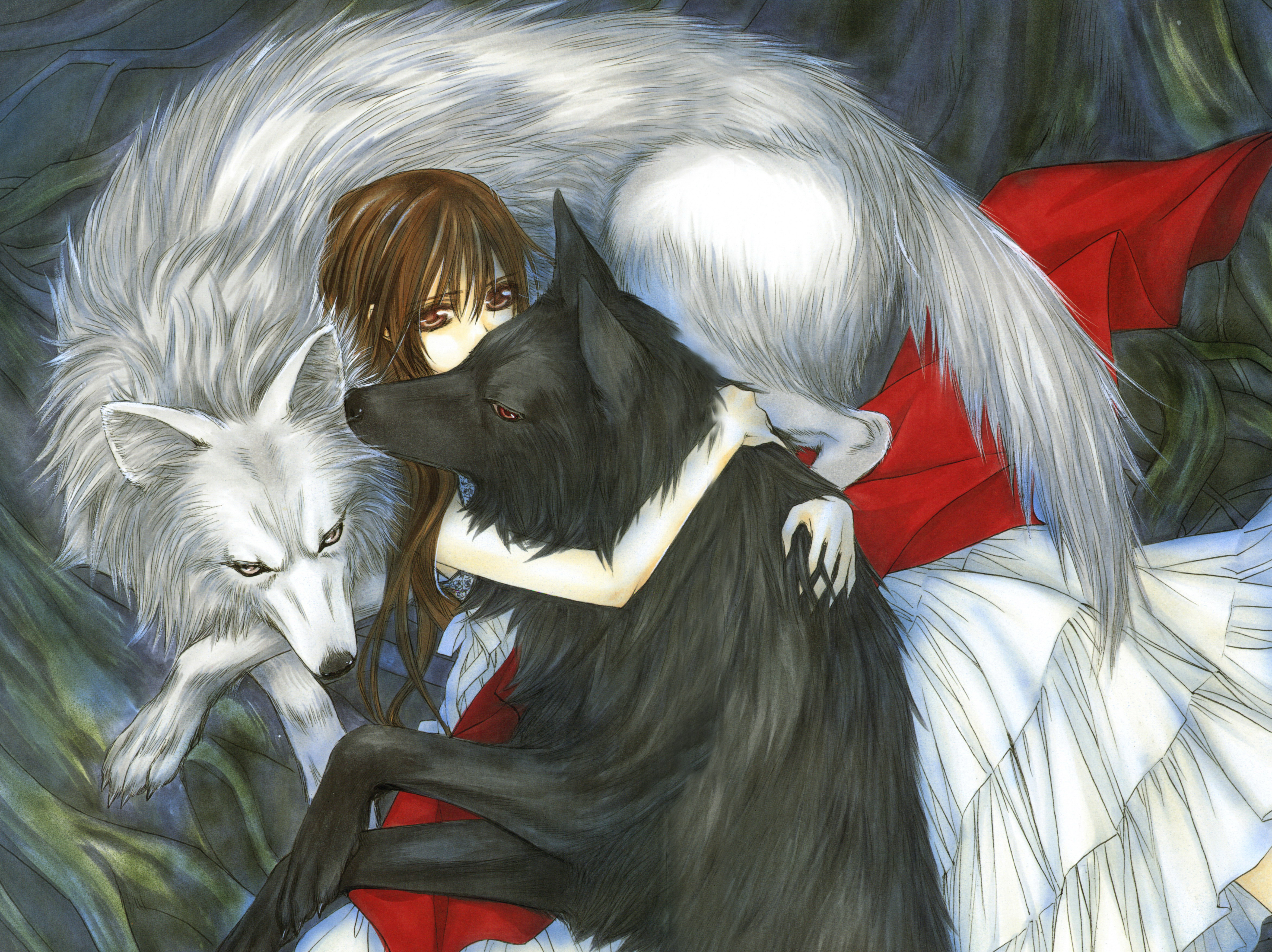 Yuki Cross and Wolves - 4K Ultra HD Vampire Knight Wallpaper