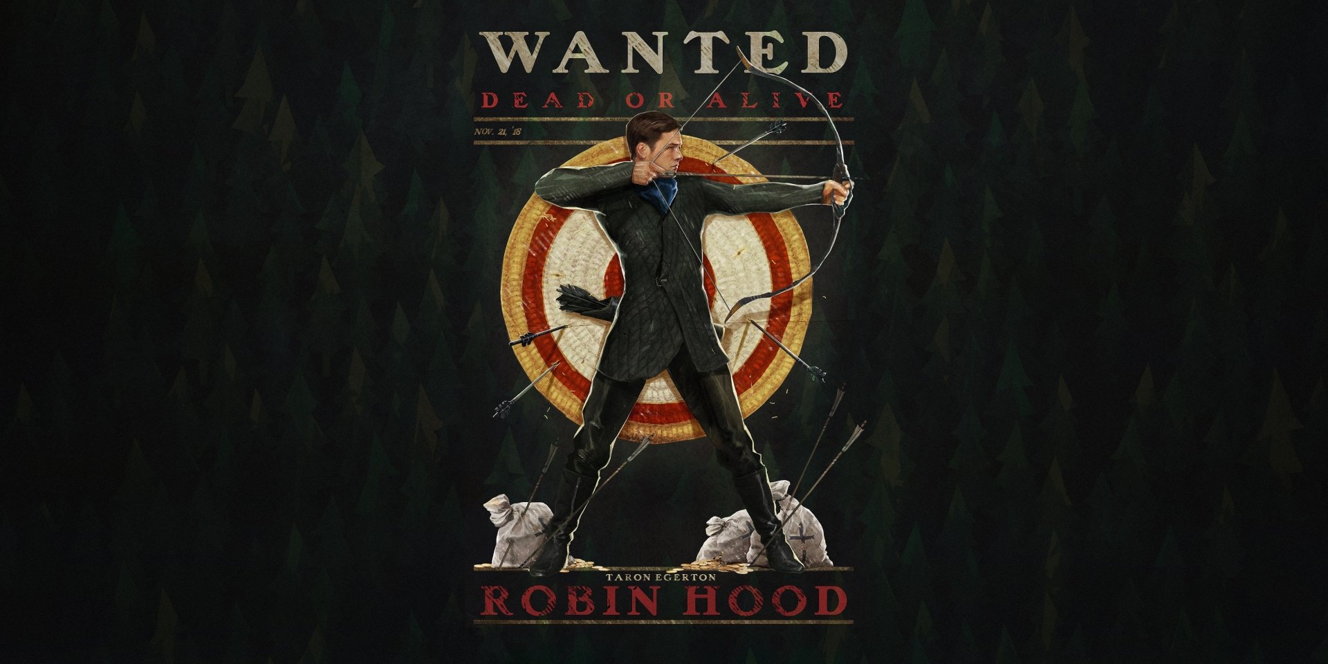 Download Taron Egerton Movie Robin Hood (2018) 4k Ultra HD Wallpaper