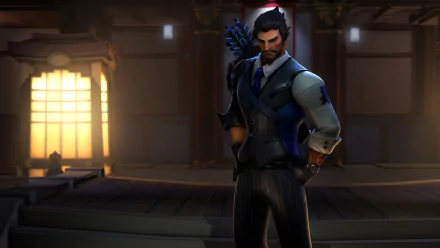Hanzo (Overwatch) video game Overwatch HD Desktop Wallpaper | Background Image