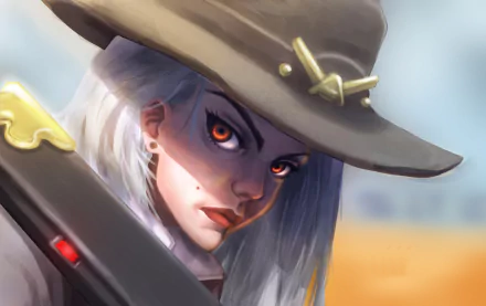 Ashe (Overwatch) video game Overwatch HD Desktop Wallpaper | Background Image