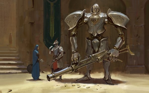 Sci Fi Robot Weapon HD Wallpaper | Background Image