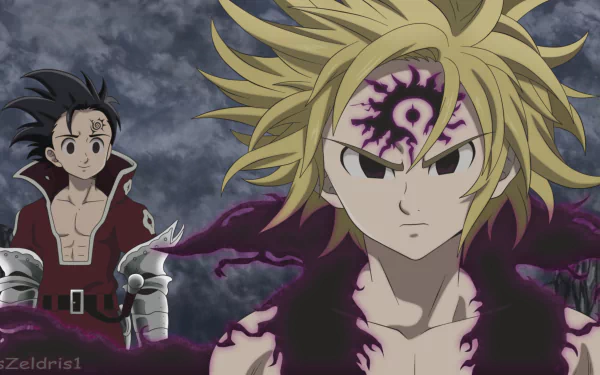 Meliodas (The Seven Deadly Sins) Zeldris (The Seven Deadly Sins) Anime The Seven Deadly Sins HD Desktop Wallpaper | Background Image