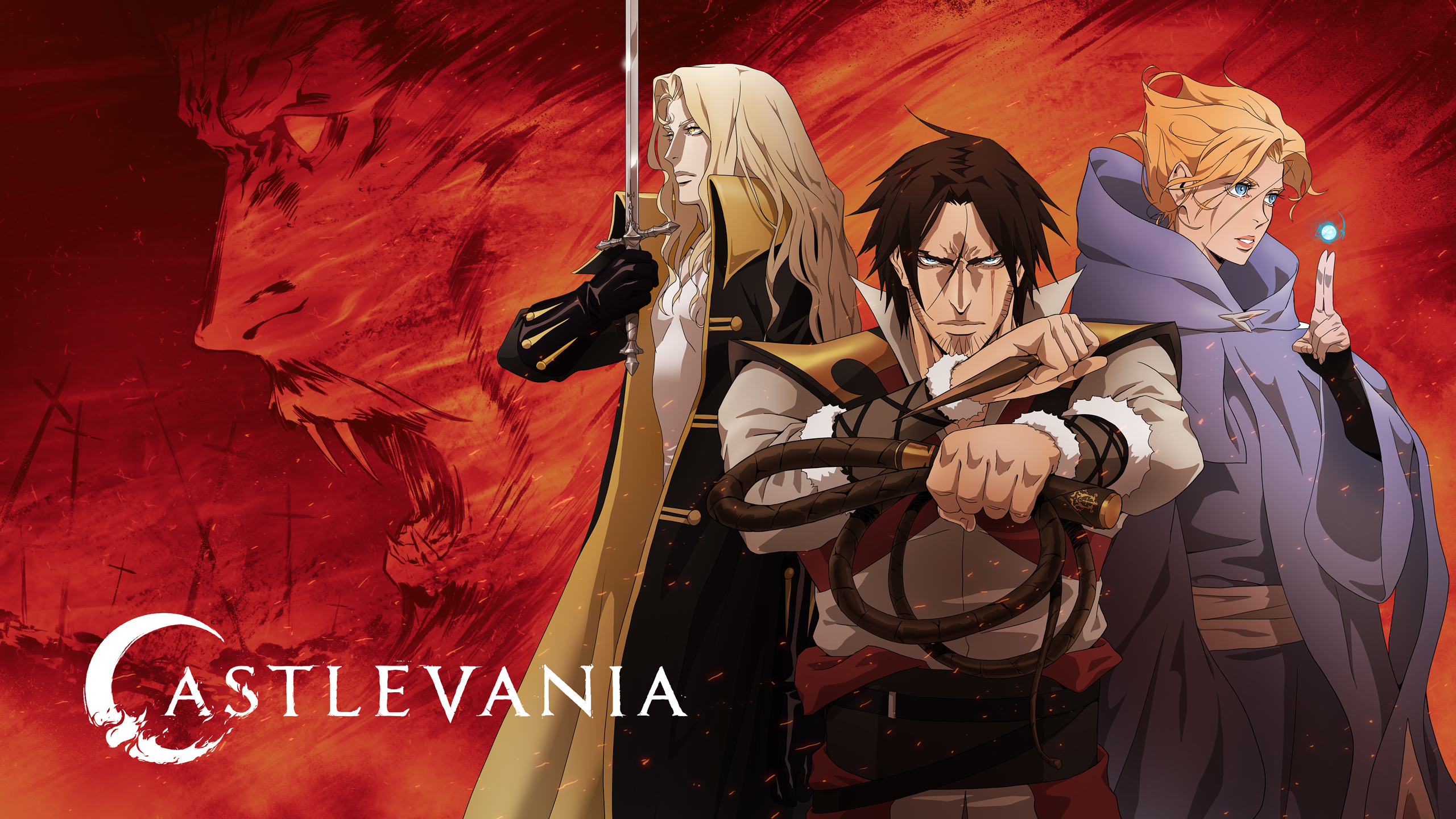 Cast of Castlevania animated series by Samuel Deats