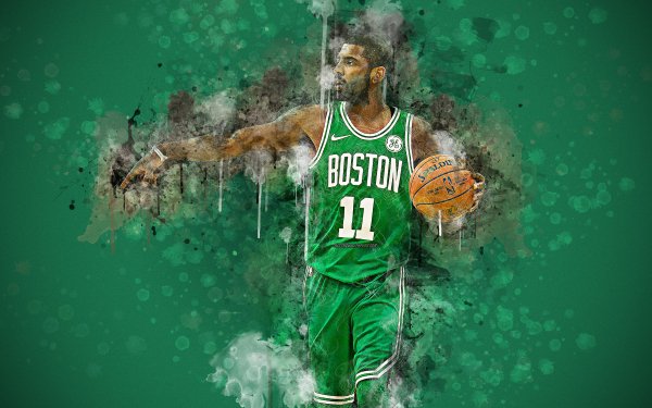 Sports Kyrie Irving Basketball Boston Celtics NBA HD Wallpaper | Background Image