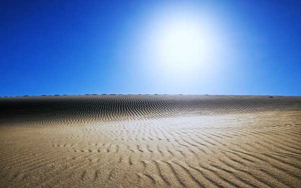 Nature Desert Sand Sky Dune Africa Sahara Sun Landscape HD Wallpaper | Background Image