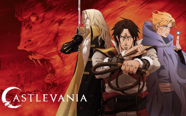Anime Castlevania Trevor Belmont Alucard Sypha Belnades HD Wallpaper | Background Image