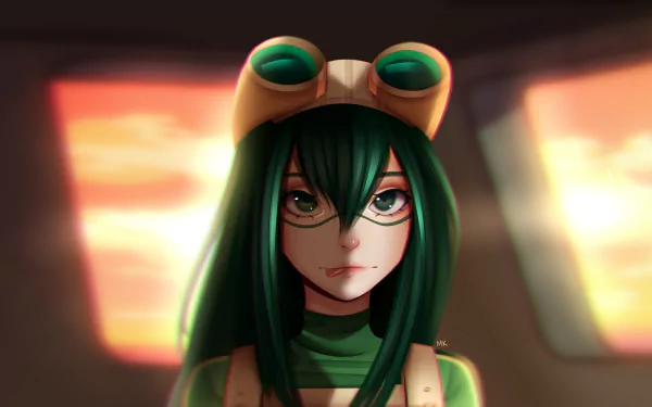 Tsuyu Asui Anime My Hero Academia HD Desktop Wallpaper | Background Image