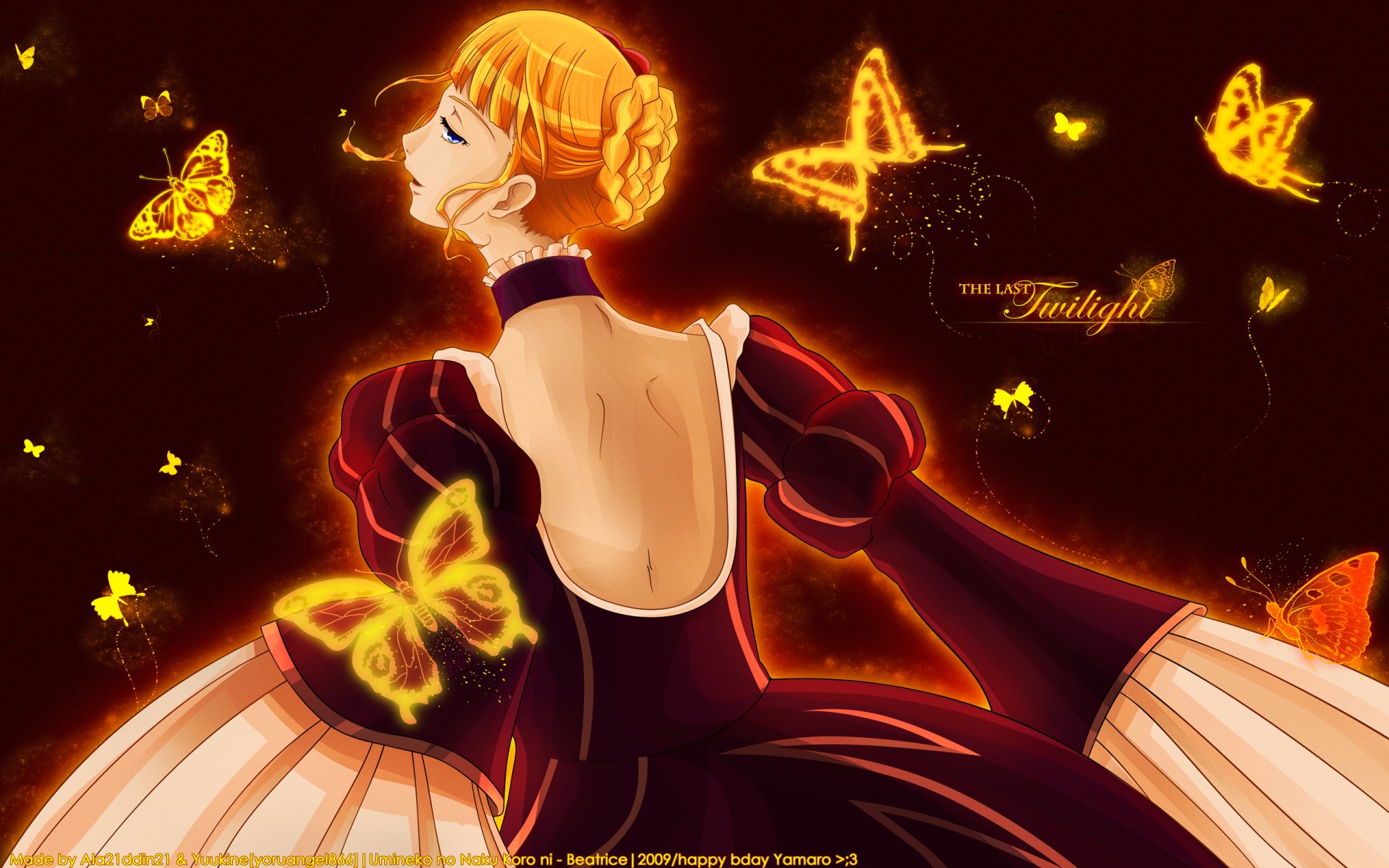 Download Beatrice (Umineko No Naku Koro Ni) Anime Umineko: When They Cry HD Wallpaper by yoruangel866