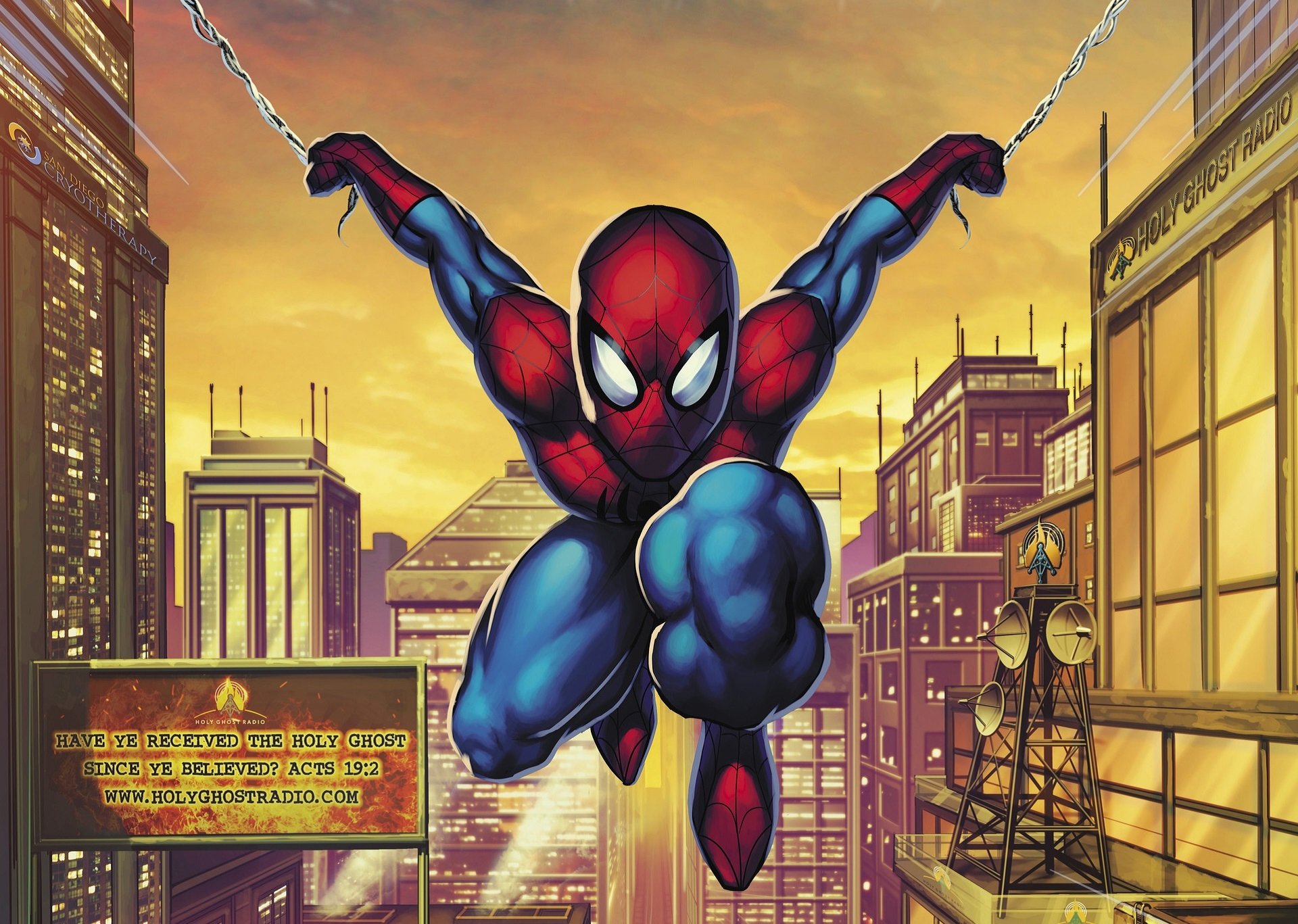 Download Comic Spider Man HD Wallpaper
