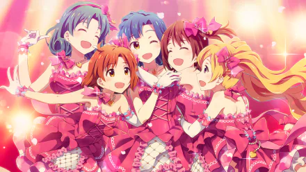 Kana Yabuki Matsuri Tokugawa Yuriko Nanao Mirai Kasuga Emily Stewart Anime THE iDOLM@STER: Million Live! HD Desktop Wallpaper | Background Image