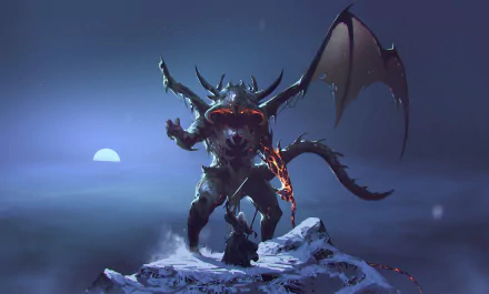 Gandalf demon Balrog (Lord Of The Rings) fantasy The Lord Of The Rings HD Desktop Wallpaper | Background Image