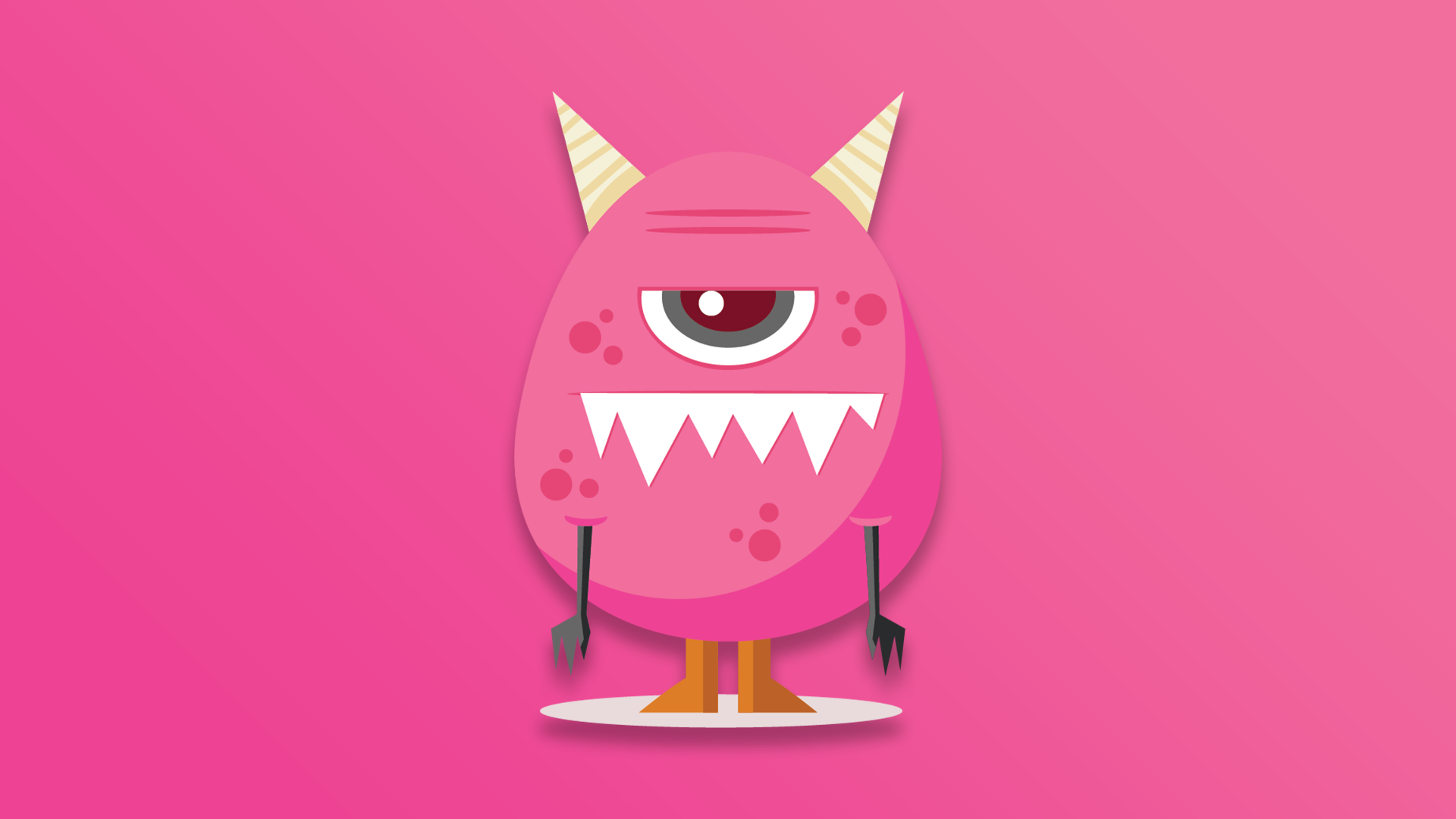 Download Cartoon Dark Monster HD Wallpaper