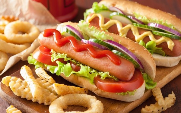 Food Hot Dog HD Wallpaper | Background Image