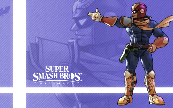  Captain Falcon In Super Smash Bros. Ultimate by Callum Nakajima