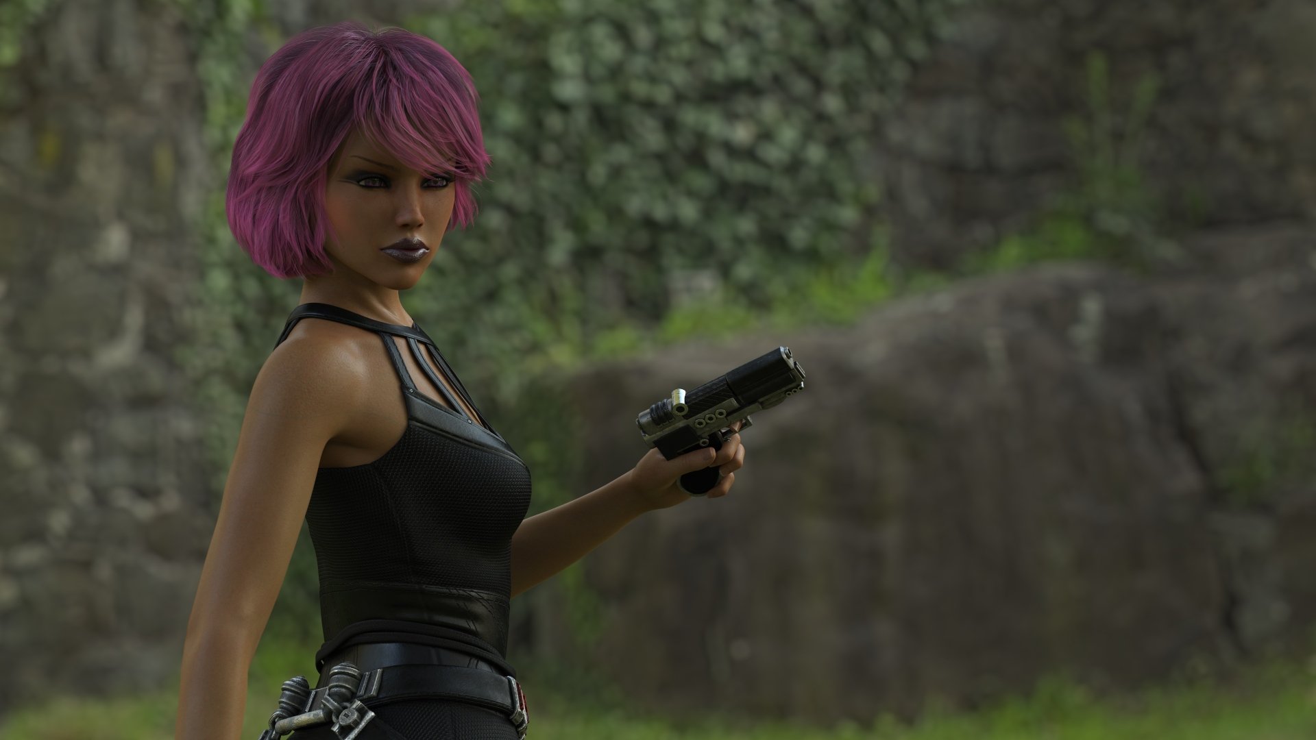 Download Sci Fi Woman Warrior 4k Ultra HD Wallpaper | 3840x2160 ...