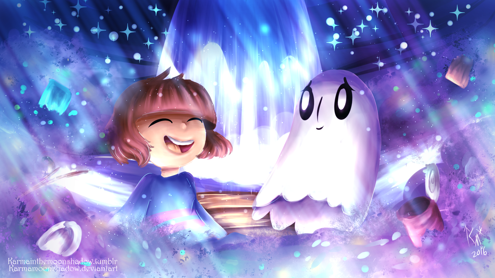 Napstablook Undertale Hd Wallpaper Background Image 19x1080