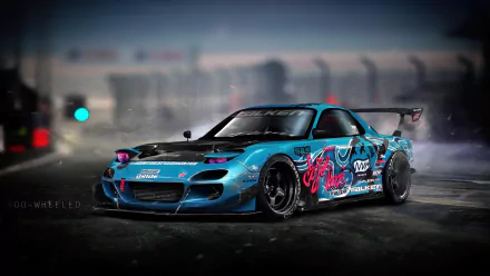 Mazda vehicle Mazda RX-7 HD Desktop Wallpaper | Background Image