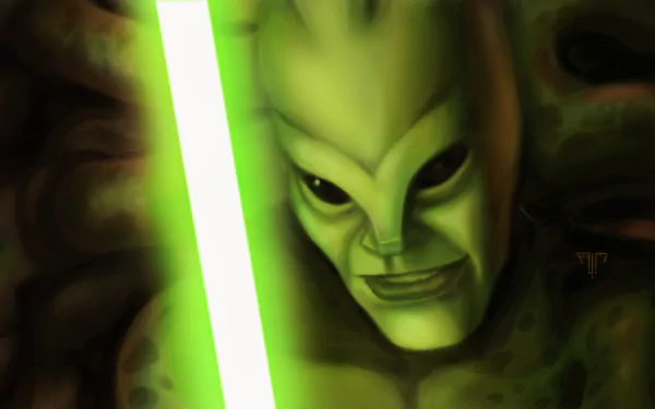 Kit Fisto TV Show Star Wars: The Clone Wars (2008) HD Desktop Wallpaper | Background Image