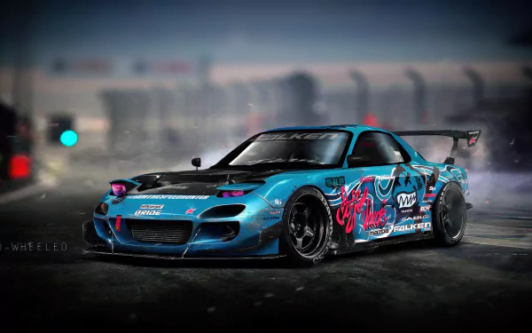 Mazda vehicle Mazda RX-7 HD Desktop Wallpaper | Background Image