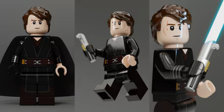  LEGO Star Wars Jedi Anakin Skywalker by Erik Petnehazi