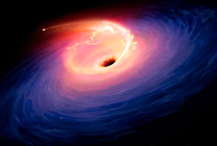 Sci Fi black hole HD Desktop Wallpaper | Background Image