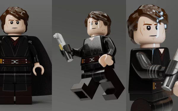  LEGO Star Wars Jedi Anakin Skywalker by Erik Petnehazi