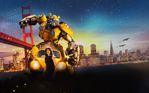 Bumblebee (Transformers) Hailee Steinfeld movie HD Desktop Wallpaper | Background Image