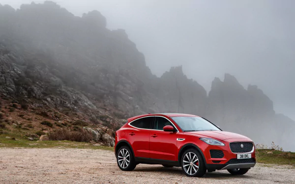 SUV car Jaguar (Car) vehicle Jaguar E-Pace HD Desktop Wallpaper | Background Image