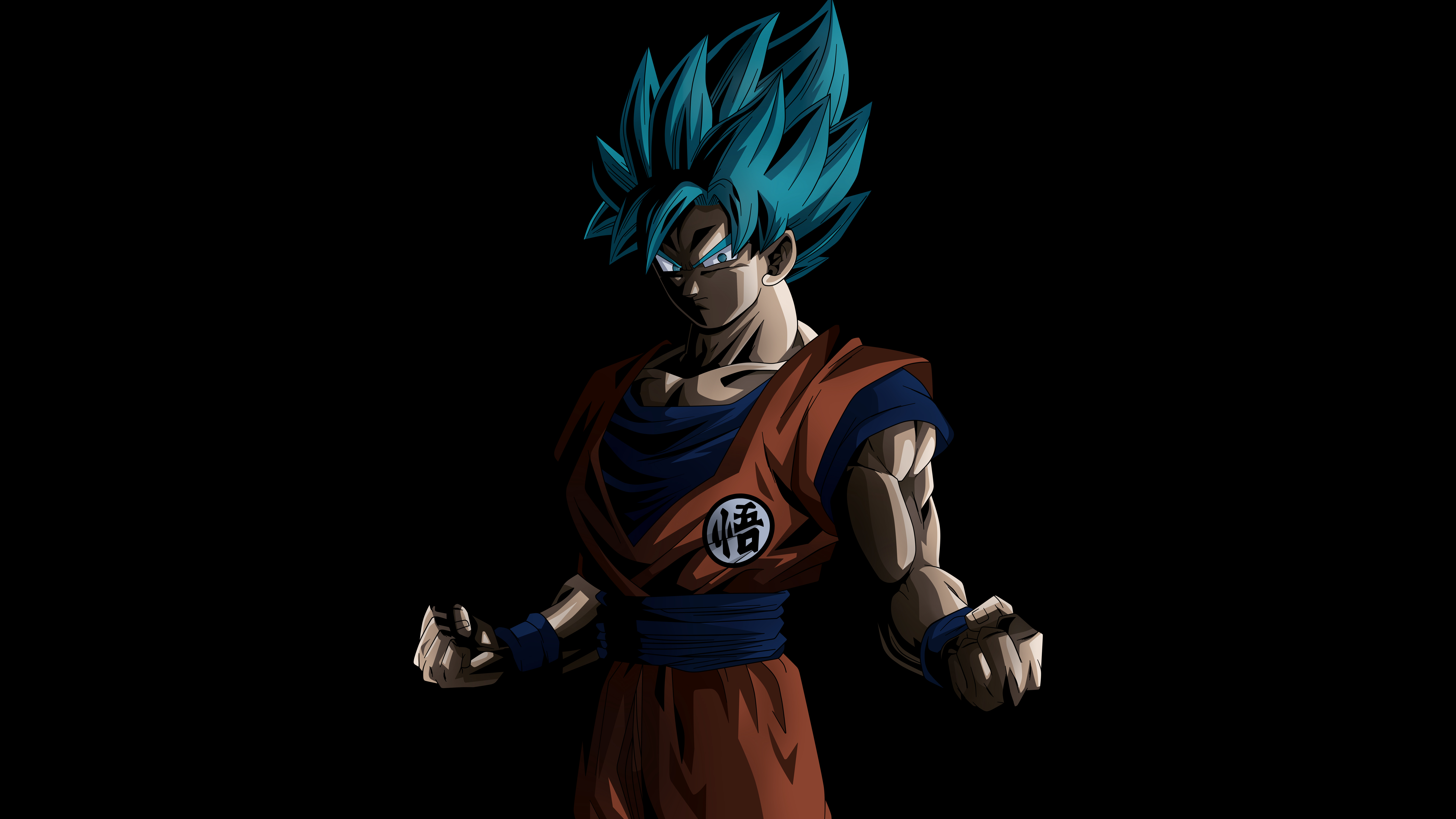 Goku Blue Wallpapers  Wallpaper Cave