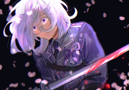 Honebami Toushirou Anime Touken Ranbu HD Desktop Wallpaper | Background Image