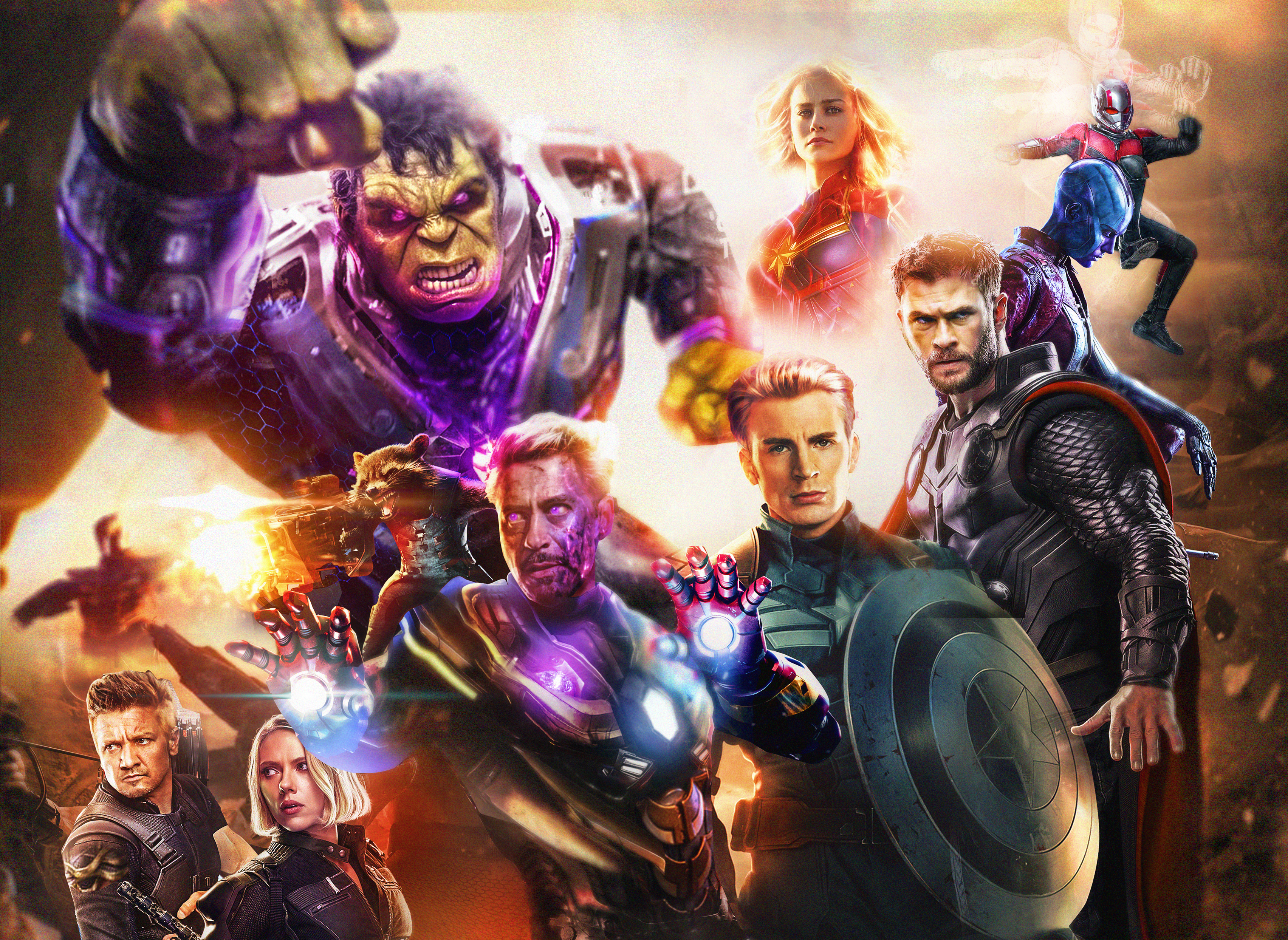 Avengers Endgame Hd Wallpapers Play Movies One