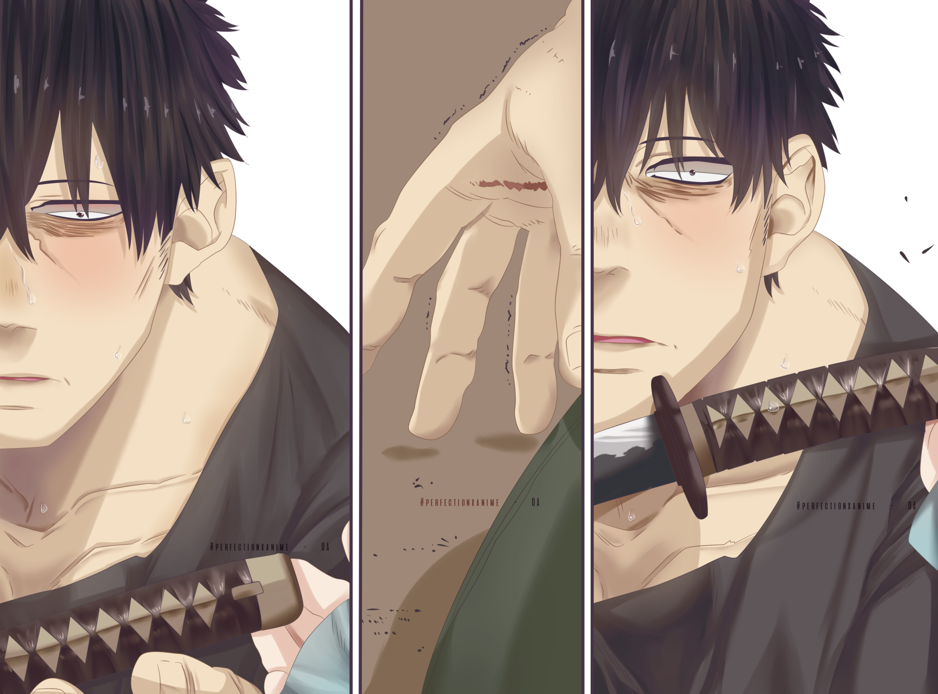 Download Nicolas Brown Anime Gangsta. HD Wallpaper by Perfectionxanime