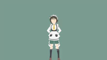 Chihiro Komiya Anime Shonen Maid HD Desktop Wallpaper | Background Image
